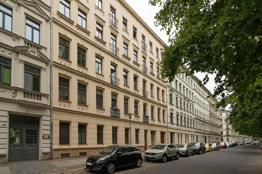 Zentrales Gemuetliches Apartment Mit Sky Bundesliga Leipzig