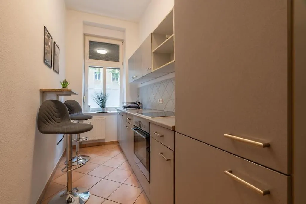 Zentrales Gemuetliches Apartment Mit Sky Bundesliga Leipzig